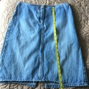 Denim skirt